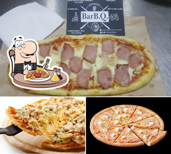 Get pizza at Bar B.Q.- Baranovichi