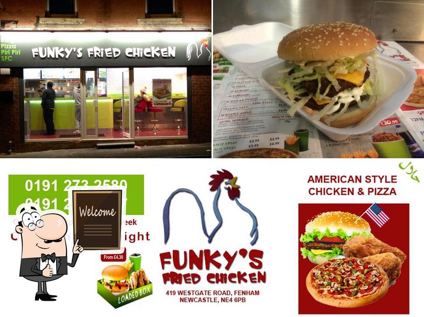 Look at this photo of Funky's Fried Chicken