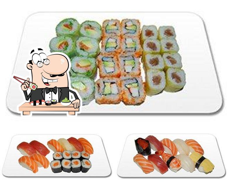 Les sushi sont offerts par SUSHI YUKITA