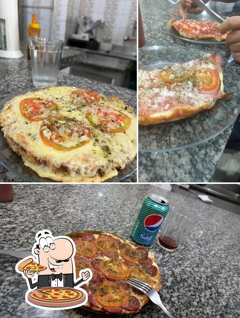 Escolha pizza no Pizzaria China