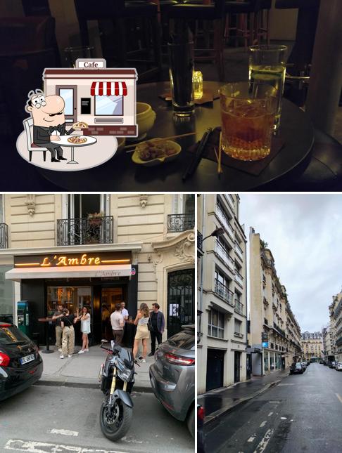 Jetez un coup d’oeil à la photo représentant la extérieur et table à manger concernant L'Ambre