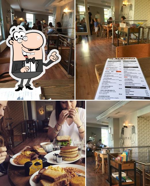 Gli interni di Blackbird Coffee & Breakfast Club