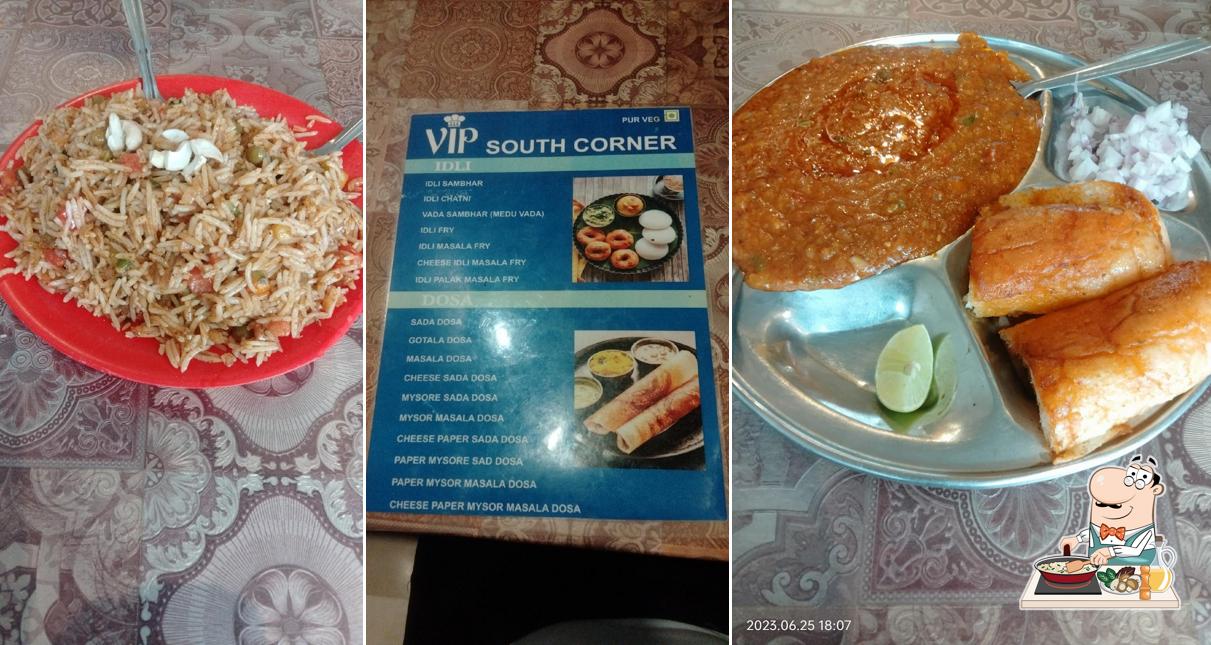 Fried rice at VIP Bhaji Pav & Pulav