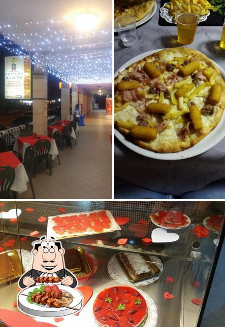 Comida en Speedy Pizza