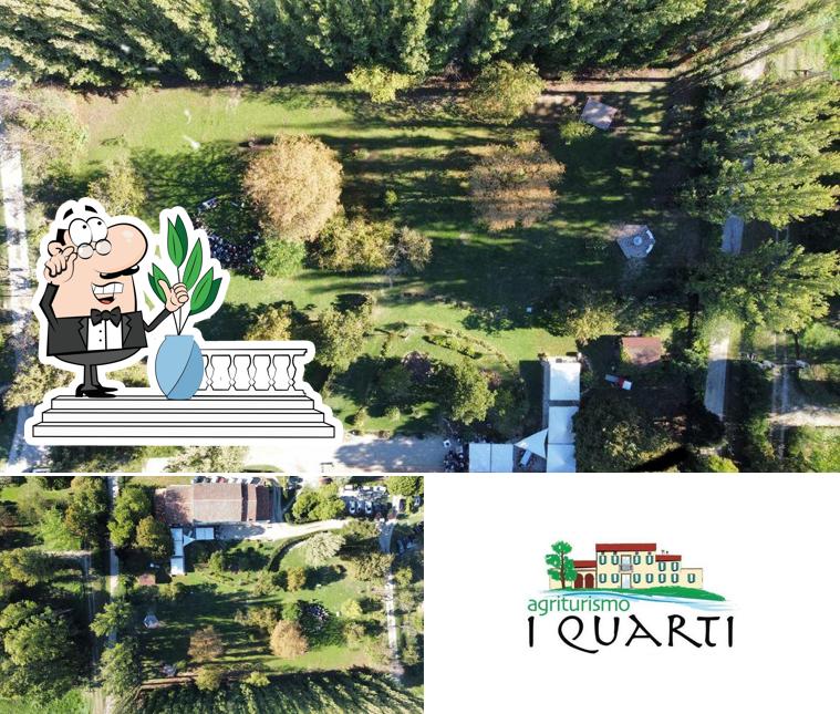 Gli esterni di Agriturismo I Quarti