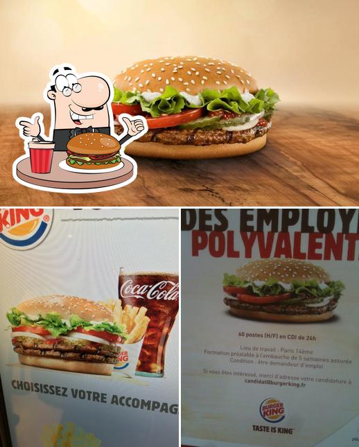 Les hamburgers de Burger King Paris Alésia will conviendront différents goûts