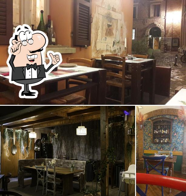 Dai un'occhiata agli interni di Osteria Angolo Divino Rimini