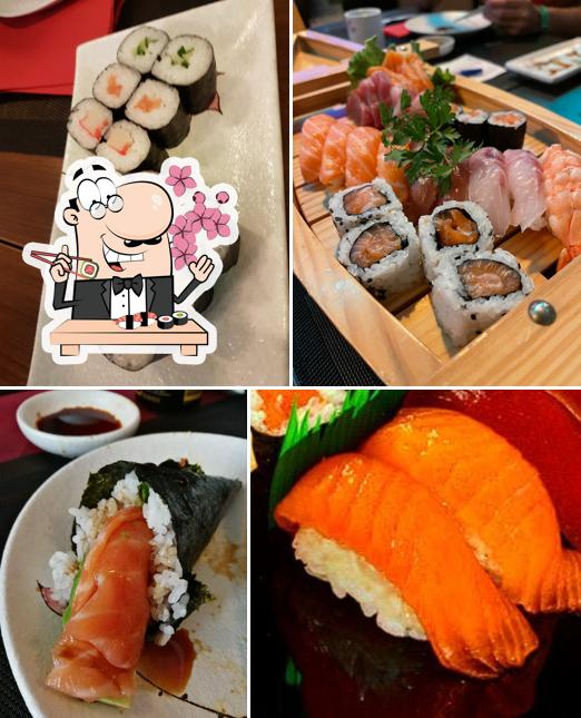 Ordina le varie opzioni di sushi