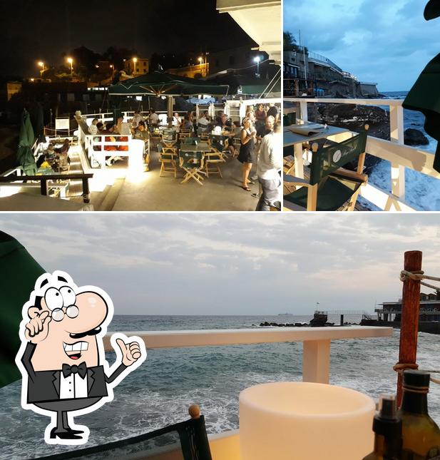 Gli interni di Bay Beach