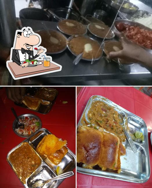 Food at HIRA PAVBHAJI