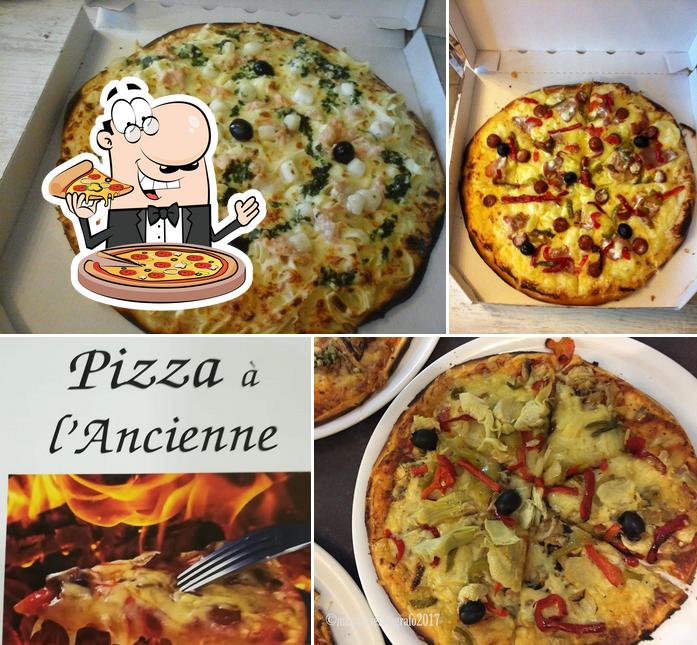 Commandez de nombreux genres de pizzas