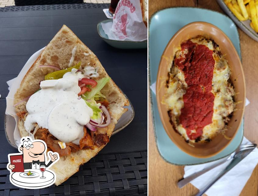 Plats à Xantener Pizza und Döner Kebab