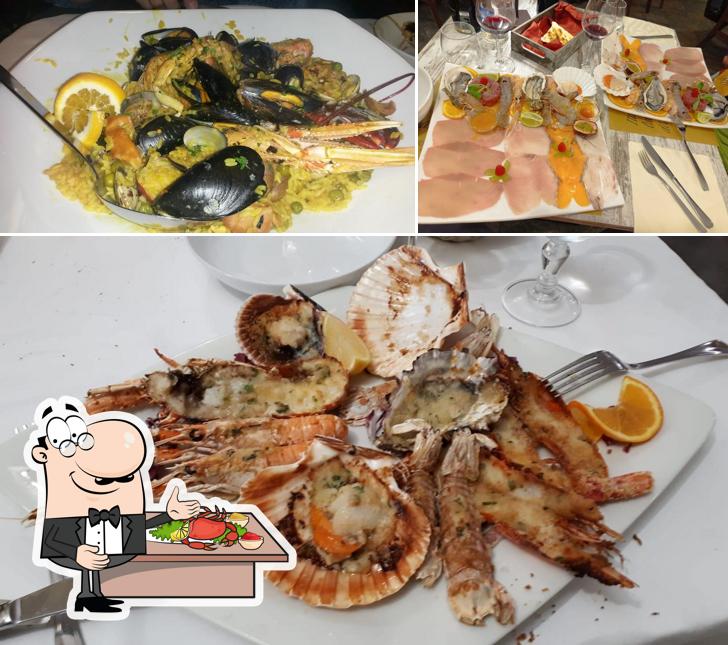 Ristorante Pizzeria Quo Vadis serve un'ampia gamma di piatti di mare