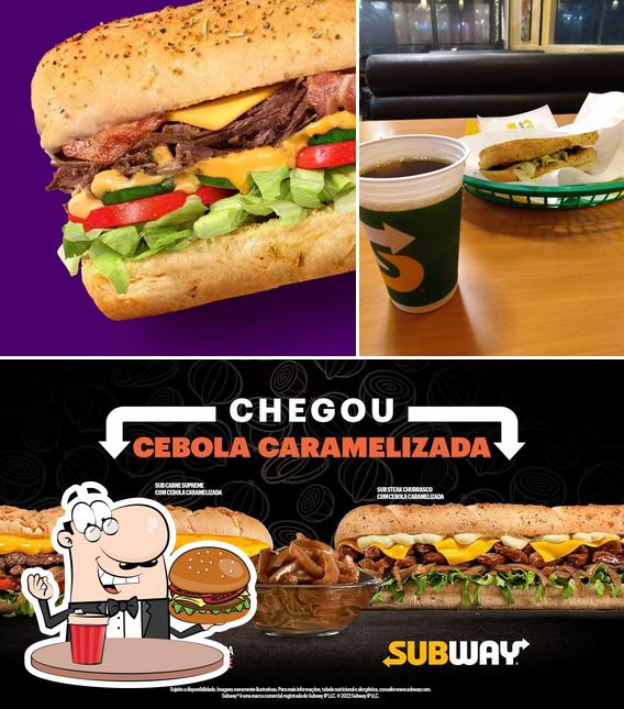 Os hambúrgueres do Subway irão saciar uma variedade de gostos