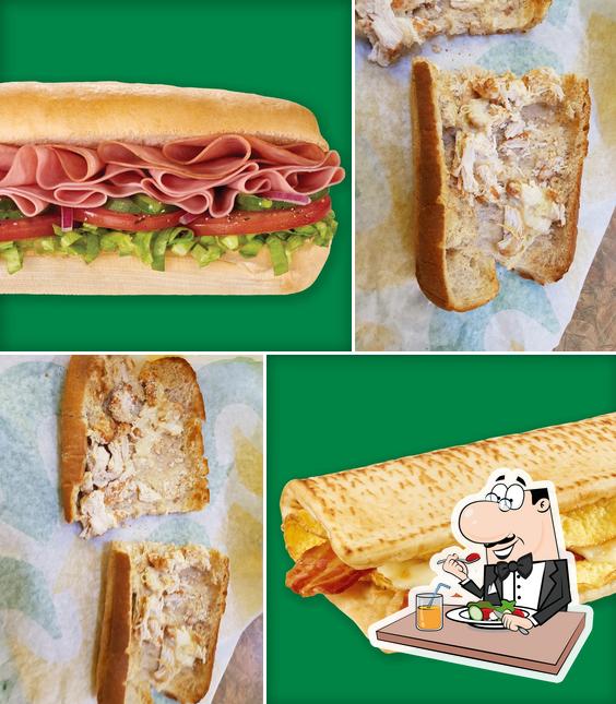 Nourriture à Subway