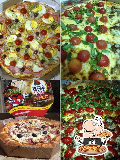 Escolha diversos estilos de pizza