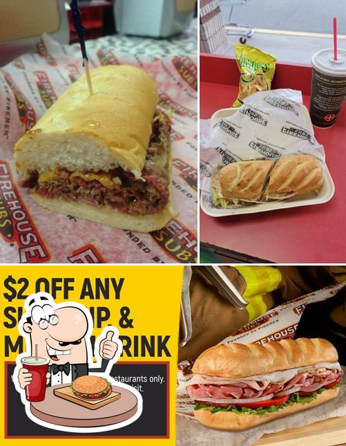 Get a burger at Firehouse Subs Largo Mall