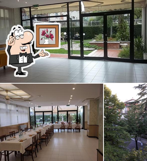 La immagine della interni e esterno di Hotel Ristorante Caroline