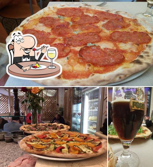 Pizzeria L'Orchidea si caratterizza per la cibo e birra