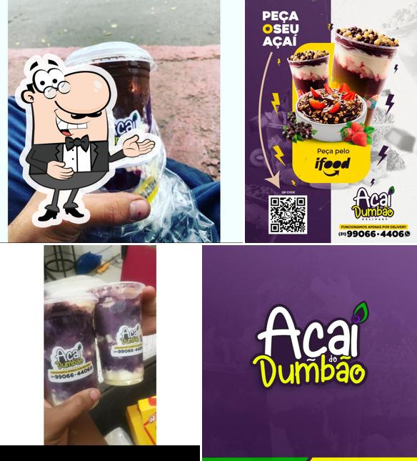 See this pic of Açaí do Dumbão