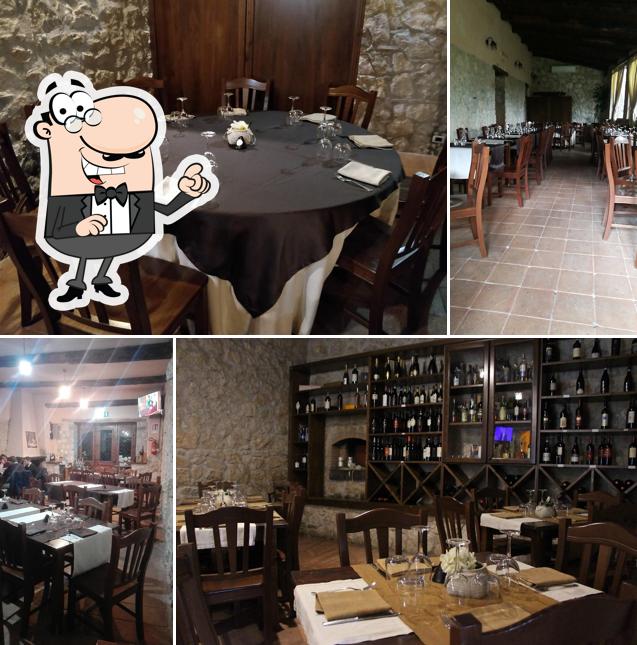 Gli interni di Babalù Il Casale ristorante