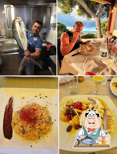 Salmone grigliato al Borgo Antico
