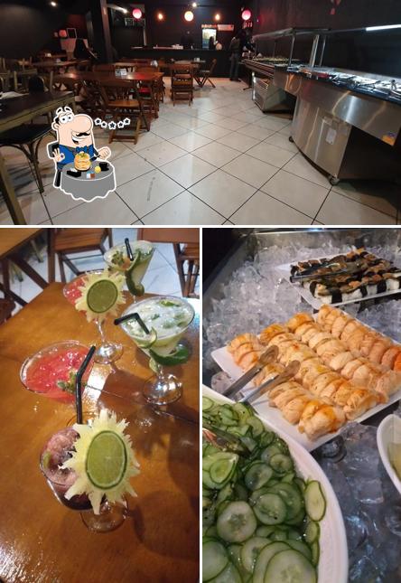 O Divino sushi se destaca pelo comida e interior