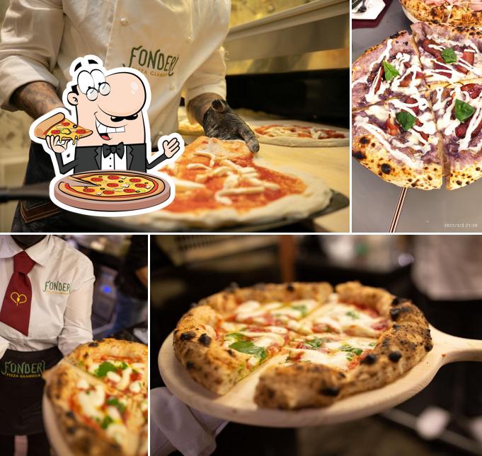 Ordina una pizza a Fonderì Pizza Glamour