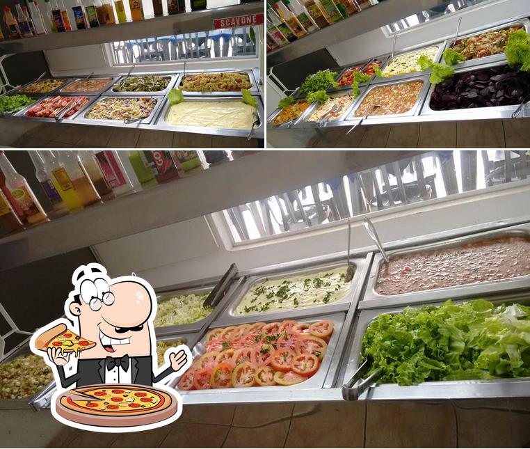 Experimente pizza no Lagunas Restaurante - Jd Paulista