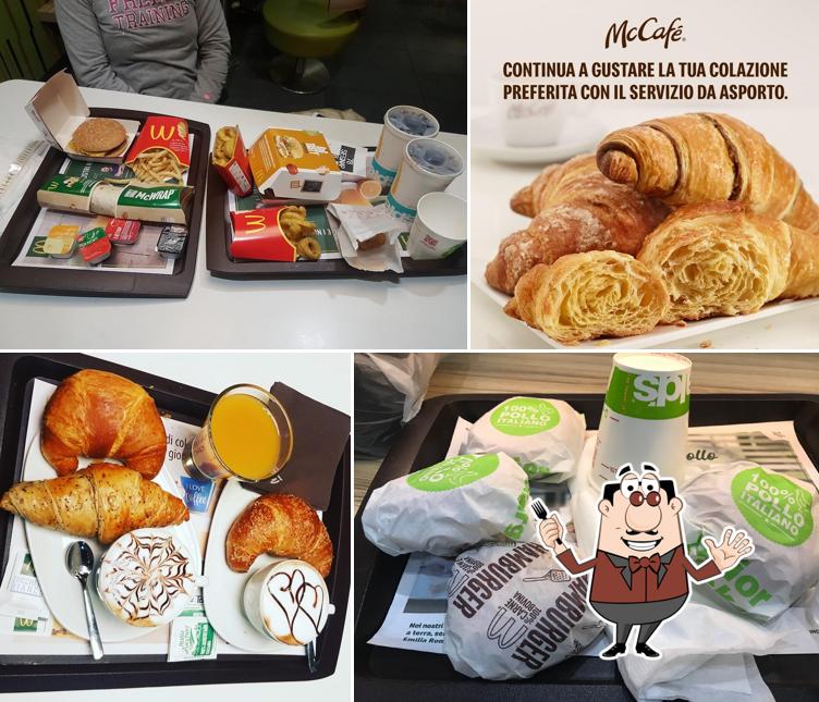 Platti al McDonald's Formia via Vitruvio