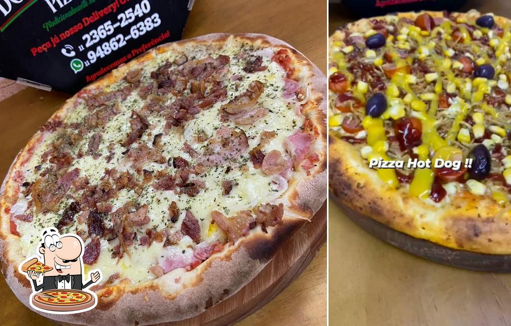 Consiga pizza no Pizzaria Dom Pedronne