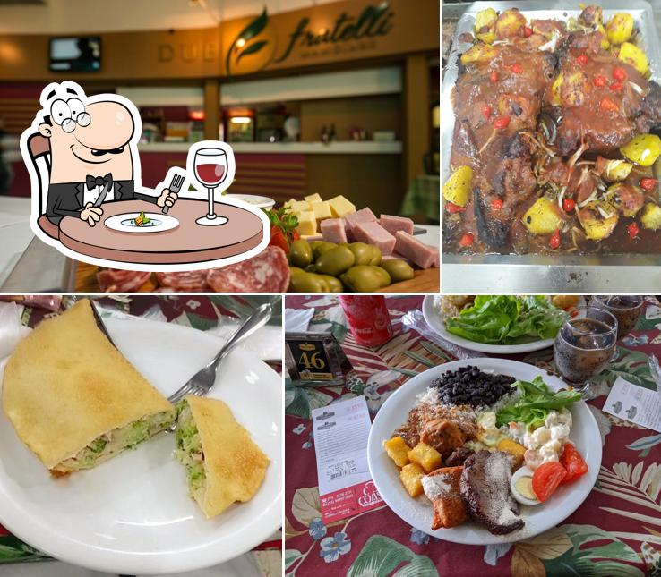 Comida em Restaurante Due Fratelli