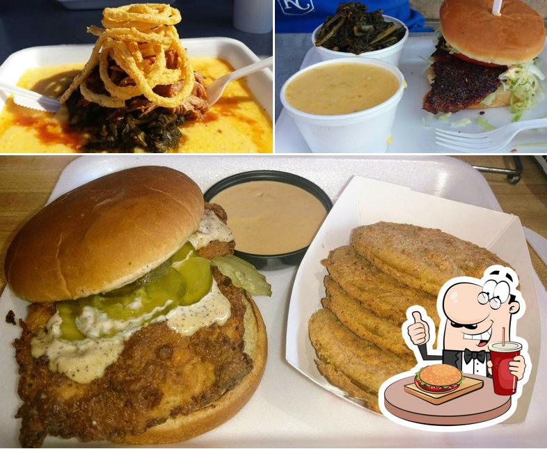 SAW S Soul Kitchen In Birmingham Restaurant Menu And Reviews   C222 BBQ SAWs Soul Kitchen Burger 