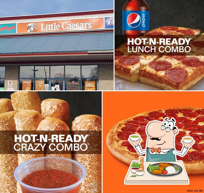 Nourriture à Little Caesars Pizza