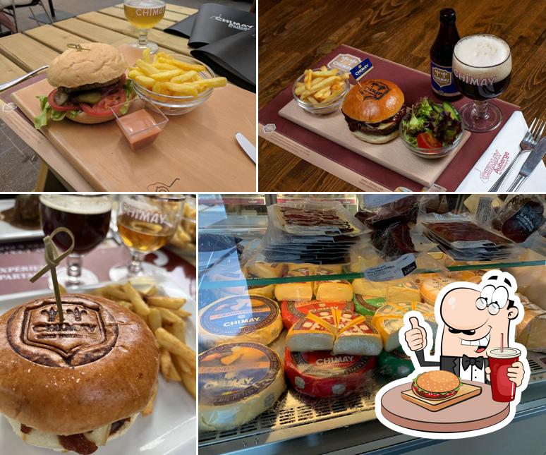 Essayez un hamburger à Espace Chimay - Auberge de Poteaupré