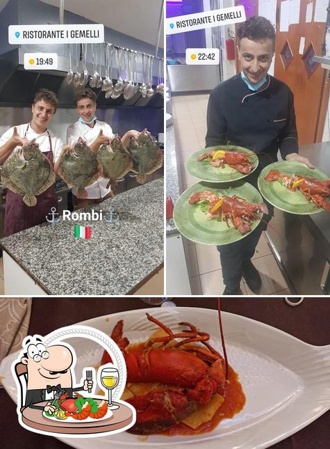 Ordina la cucina di mare a Ristorante I Gemelli