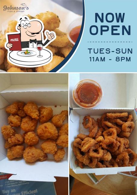 Johnson's Fish & Shrimp in Lake Station Restaurant menu and reviews