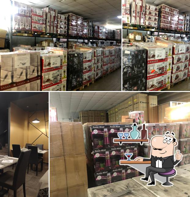 Gli interni di Officina dell'Hamburger