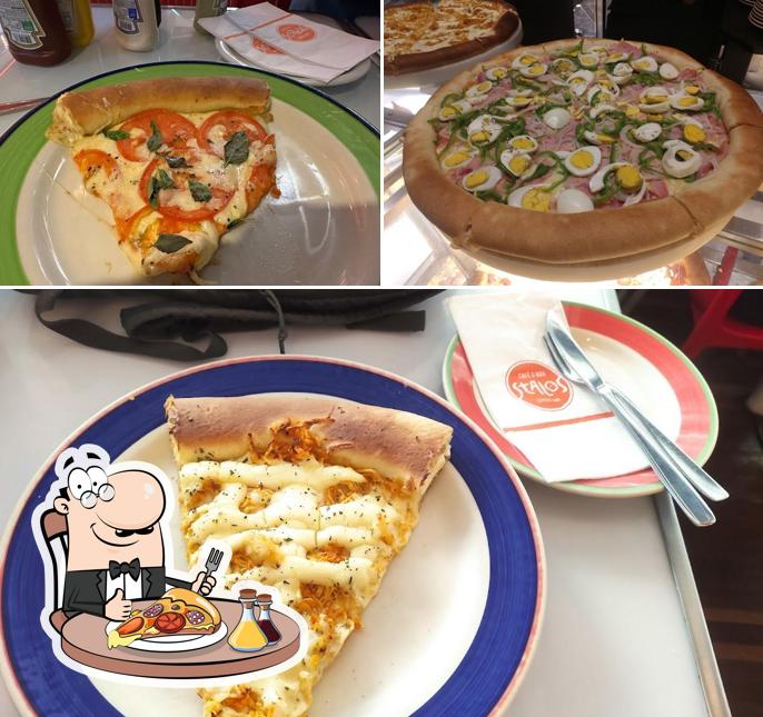 Peça pizza no Stalos