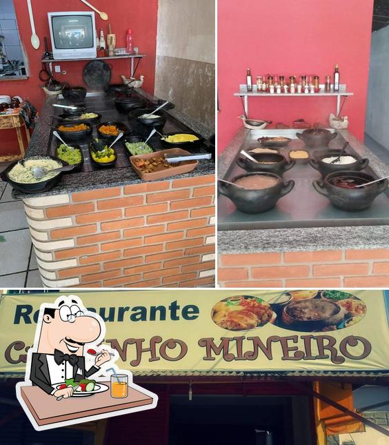 Comida em Restaurante Cantinho Mineiro