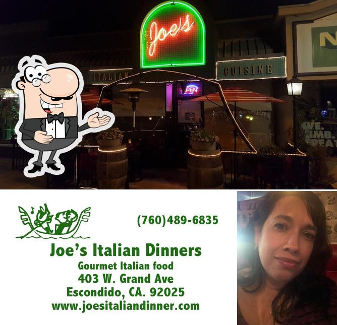 Joe's Italian Dinners in Escondido Restaurant menu and reviews