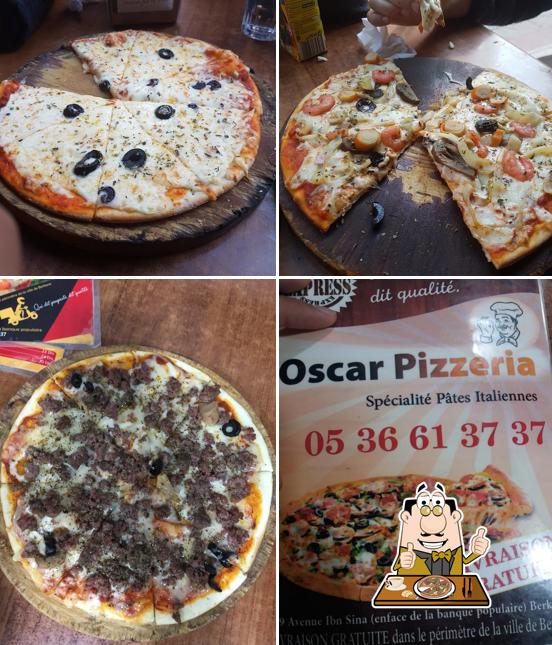 Choisissez des pizzas à Oscar Pizza