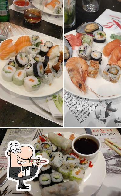 Prenez de nombreuses options de sushi