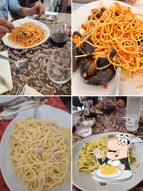 Spaghetti alla carbonara al Ristorante Pizzeria Medmea