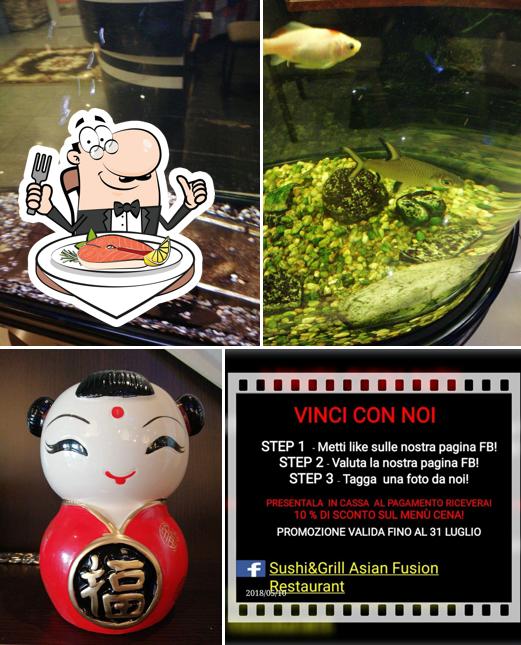 Sushi&Grill Asian Fusion Restaurant propone un menu per gli amanti dei piatti di mare