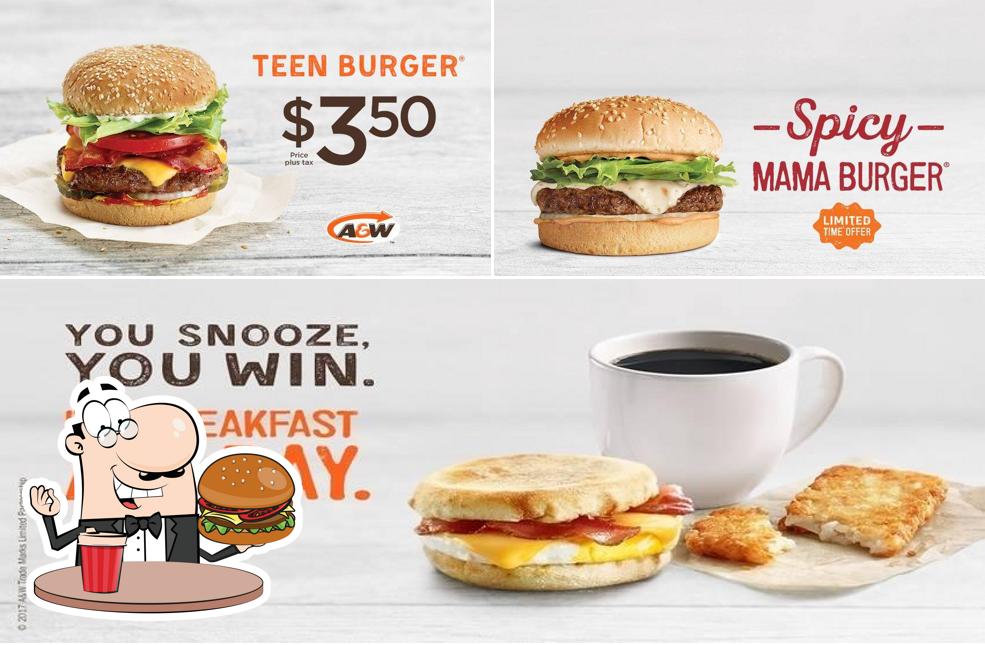 Faites-vous plaisir avec un hamburger à A&W Canada