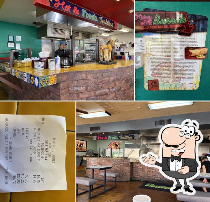 Burritos Juarez, 4000 Dyer St in El Paso Restaurant menu and reviews