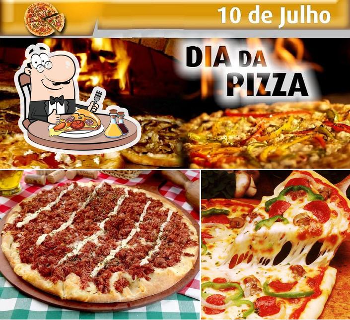 Escolha pizza no PIZZA EM CASA Alegrete RS