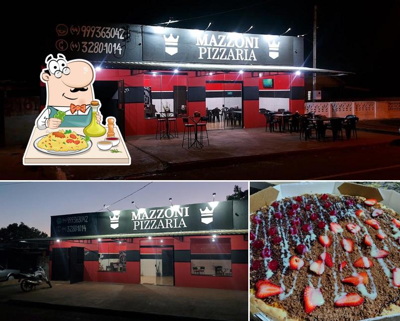 Comida em Mazzoni Pizzaria