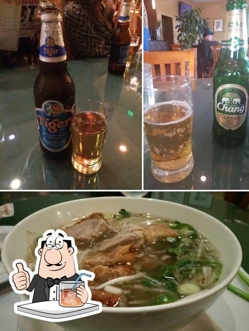 The photo of Saigon Restaurant’s drink and food